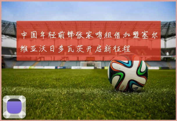 中国年轻前锋张家鸣租借加盟塞尔维亚沃日多瓦茨开启新征程